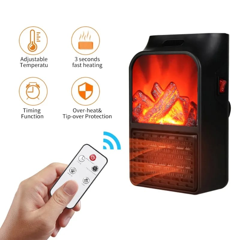 Calefactor Flame Heater de 1000W