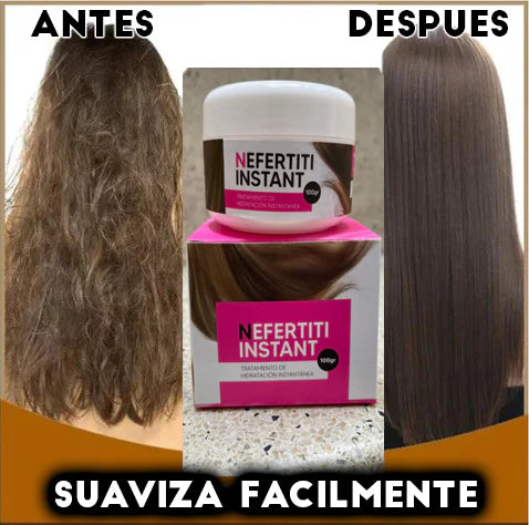 Crema Hidratante Alisadora de cabello Seda & Brillo para (Hombre & Mujer)